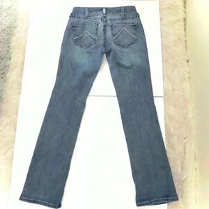 Ariat REAL Denim Light Wash Cotton Blue 5-Pocket Jeans